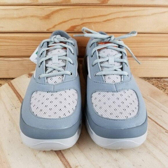 Soft Science Fin 3.0 Fishing Boat Water Shoe Gray Mesh Lightweight Lace-up NEW - Picture 2 of 11